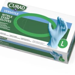CUR9316 - CURAD Powder-Free Textured Nitrile Exam Gloves, L - Image 2