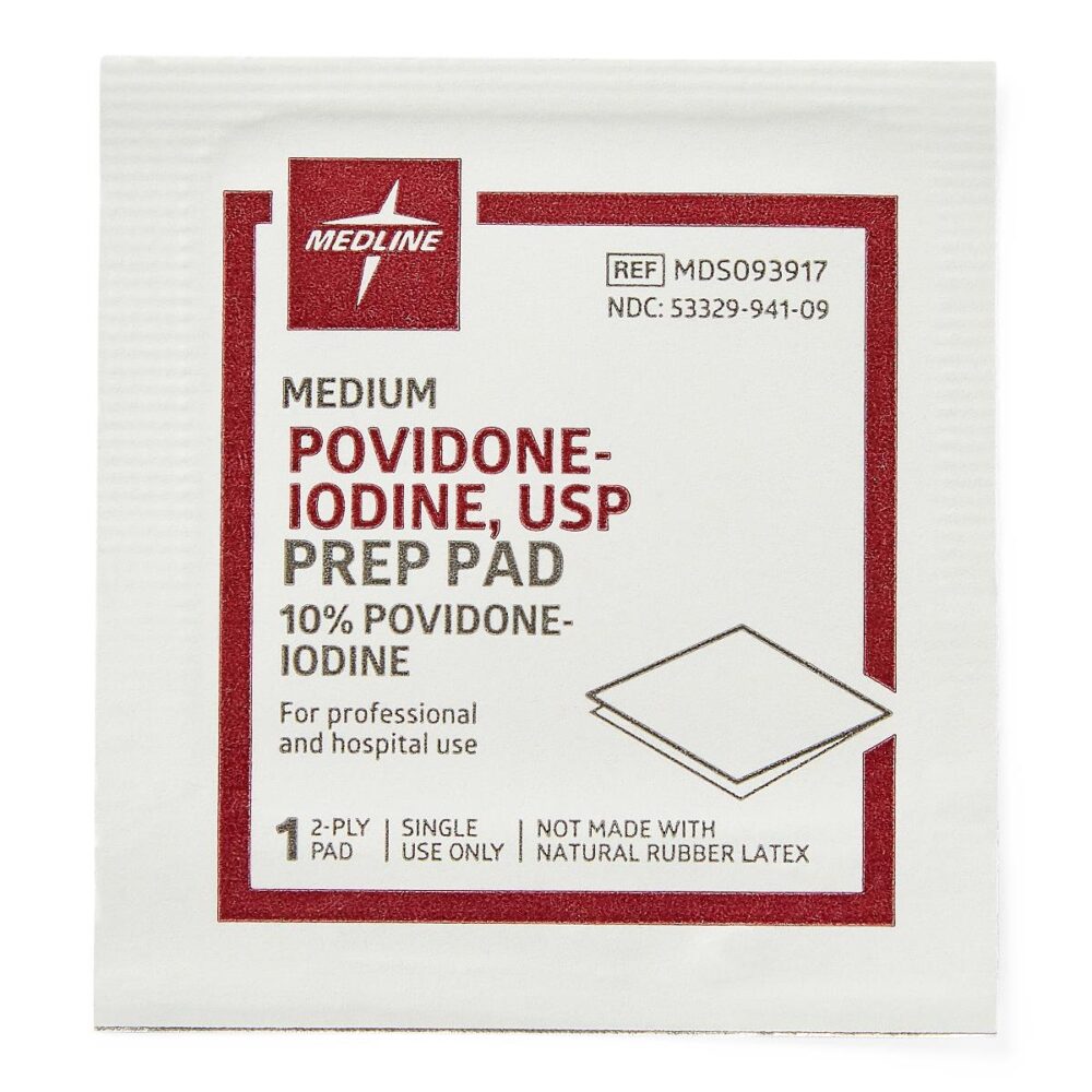 Povidone Iodine Prep Pads, Size M - Image 12