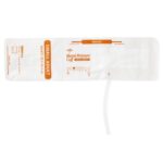 Disposable Soft Cloth 1-Tube Blood Pressure Cuff with Screw Connector, Small Adult