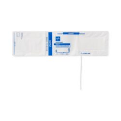 Disposable Soft Cloth 1-Tube Blood Pressure Cuff with Screw Connector, Adult - Image 2
