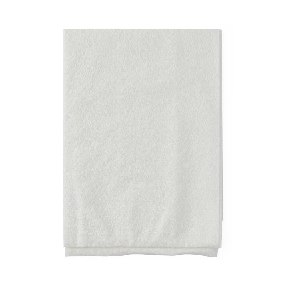 Disposable Tissue/Poly Pillowcase, 21" x 30", White