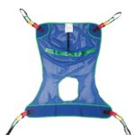 Reusable Full-Body Patient Sling with Commode Opening, Mesh, Size M1/EA