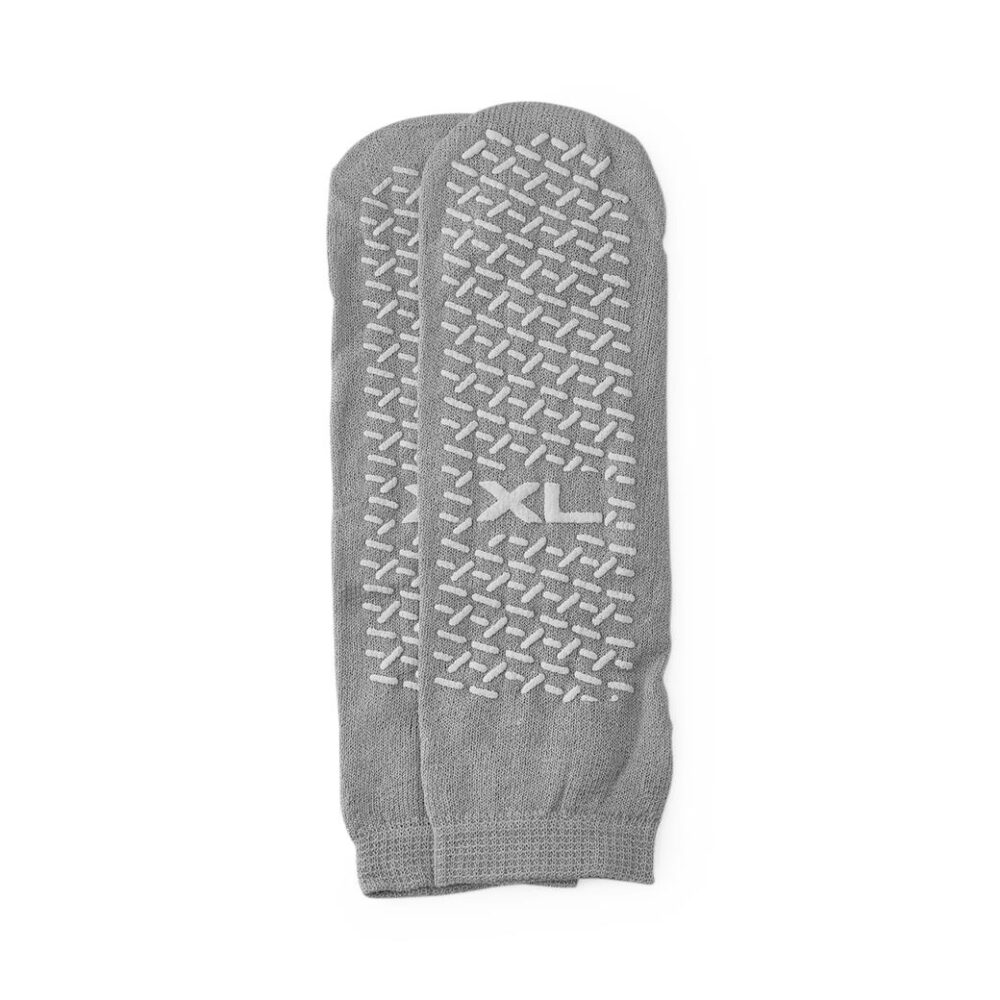 Single-Tread Patient Slippers, Beige, Size XL