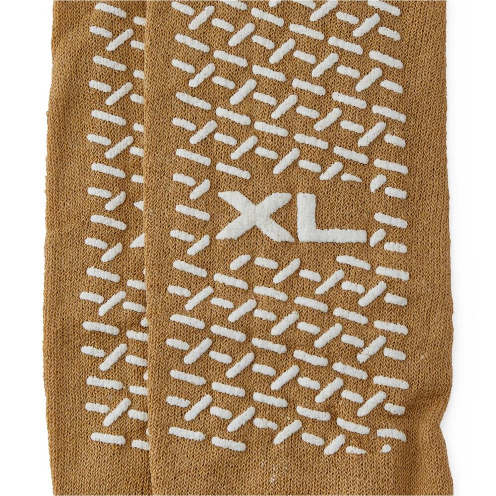 Single-Tread Patient Slippers, Beige, Size XL - Image 2