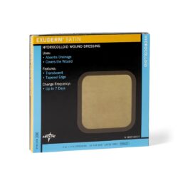 Exuderm Satin Hydrocolloid Wound Dressing, 4" x 4"