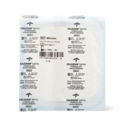 Exuderm Satin Hydrocolloid Wound Dressing, 4" x 4" - Image 6