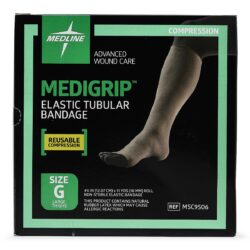 Medigrip Elastic Tubular Support Bandage, Latex, Size G, Large Thighs, 4.75" W (12 cm) - Image 3