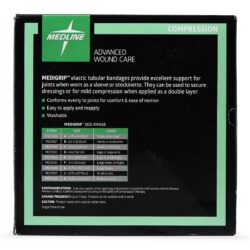 Medigrip Elastic Tubular Support Bandage, Latex, Size G, Large Thighs, 4.75" W (12 cm) - Image 4