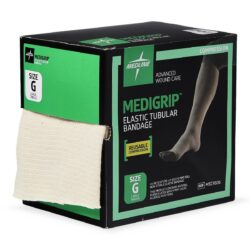 Medigrip Elastic Tubular Support Bandage, Latex, Size G, Large Thighs, 4.75" W (12 cm) - Image 5
