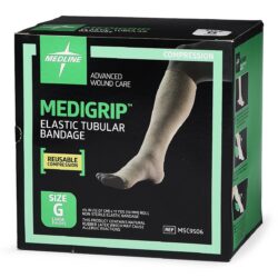 Medigrip Elastic Tubular Support Bandage, Latex, Size G, Large Thighs, 4.75" W (12 cm) - Image 6