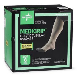 Medigrip Elastic Tubular Support Bandage, Latex, Size G, Large Thighs, 4.75" W (12 cm) - Image 7