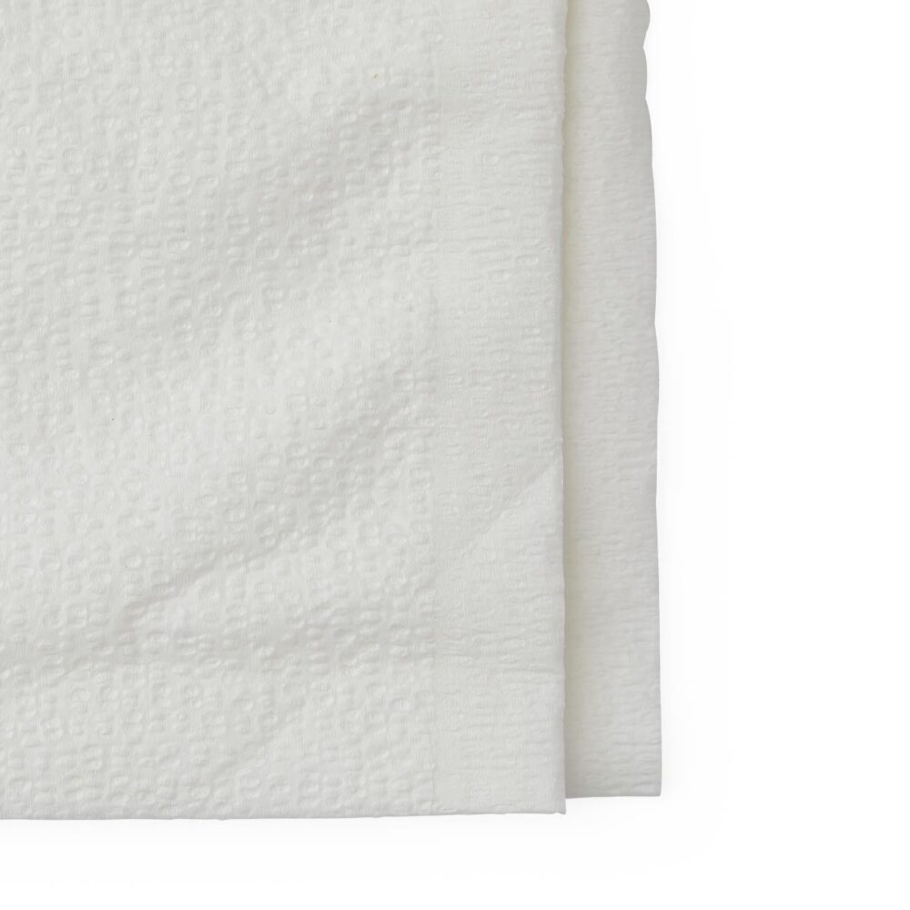 Disposable Tissue/Poly Pillowcase, 21" x 30", White - Image 2