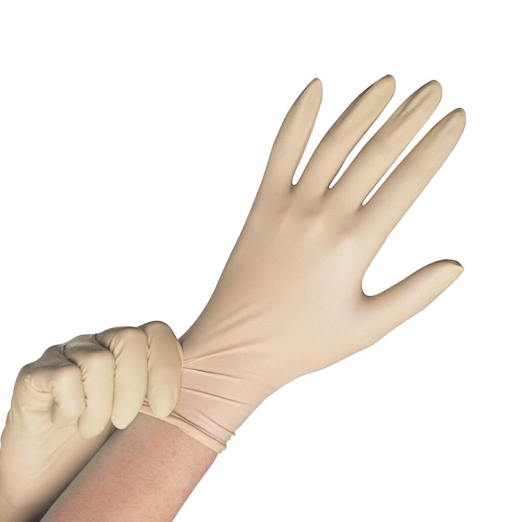 CURAD Powder-Free Stretch Vinyl Exam Gloves - Image 3