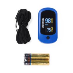 Soft-Touch Finger Pulse Oximeter with OLED Display, 7 Viewing Directions and Lanyard - Image 3
