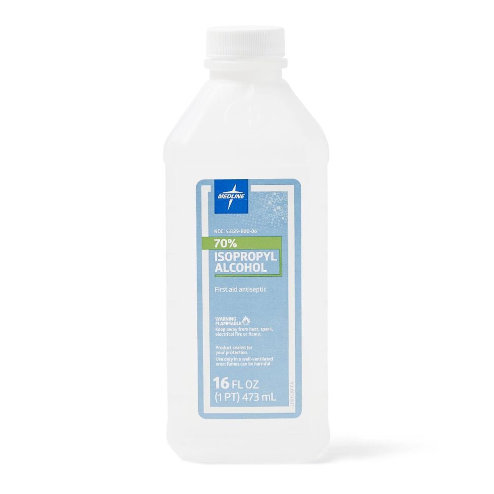 70% Isopropyl Rubbing Alcohol, 16 oz.