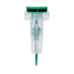 Sterile Safety Lancet with Push-Button Activation, 21G x 1.8 mm