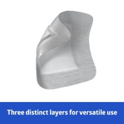 Sterile Bordered Gauze Adhesive Island Wound Dressing, 4" x 4" with 2.5" x 2.5" Pad - Image 2