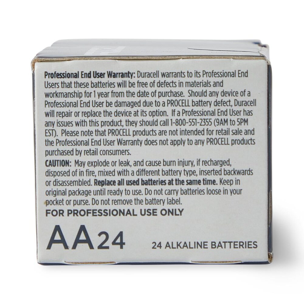 Duracell Procell Alkaline Battery, AA - Image 3