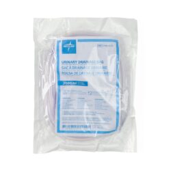 Urinary Drain Bag with Anti-Reflux Device and Metal-Free Slide-Tap Drainage Port, 2,000 mL - Image 2