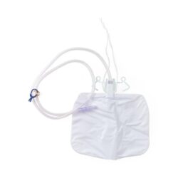 Urinary Drain Bag with Anti-Reflux Device and Metal-Free Slide-Tap Drainage Port, 2,000 mL - Image 3