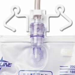 Urinary Drain Bag with Anti-Reflux Device and Metal-Free Slide-Tap Drainage Port, 2,000 mL - Image 5