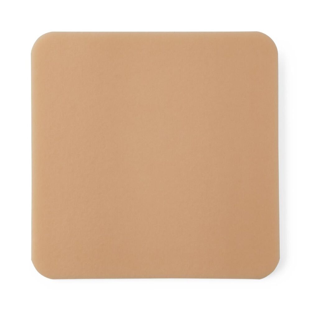 Optifoam Nonadhesive Foam Wound Dressing in Educational Packaging, 4" x 4" - Image 2