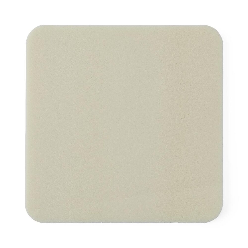 Optifoam Nonadhesive Foam Wound Dressing in Educational Packaging, 4" x 4" - Image 3