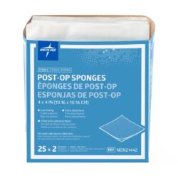 Sterile Post-Op Gauze Sponge, 4" x 4" - Image 2