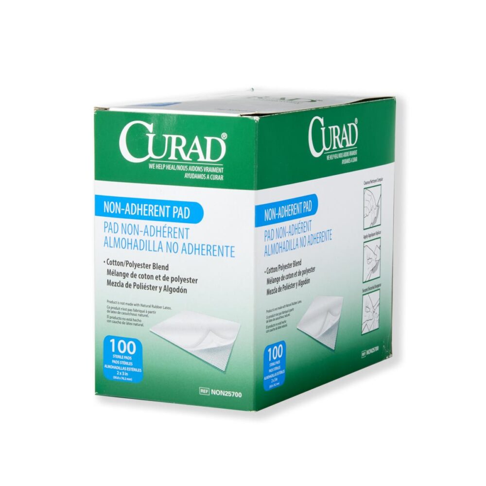 CURAD Non-Adherent Dressing Pad, Sterile, 2" x 3" - Image 4