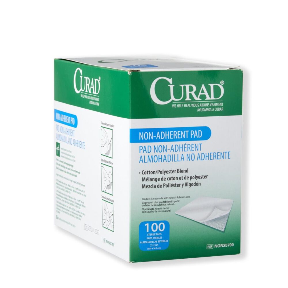 CURAD Non-Adherent Dressing Pad, Sterile, 2" x 3" - Image 5