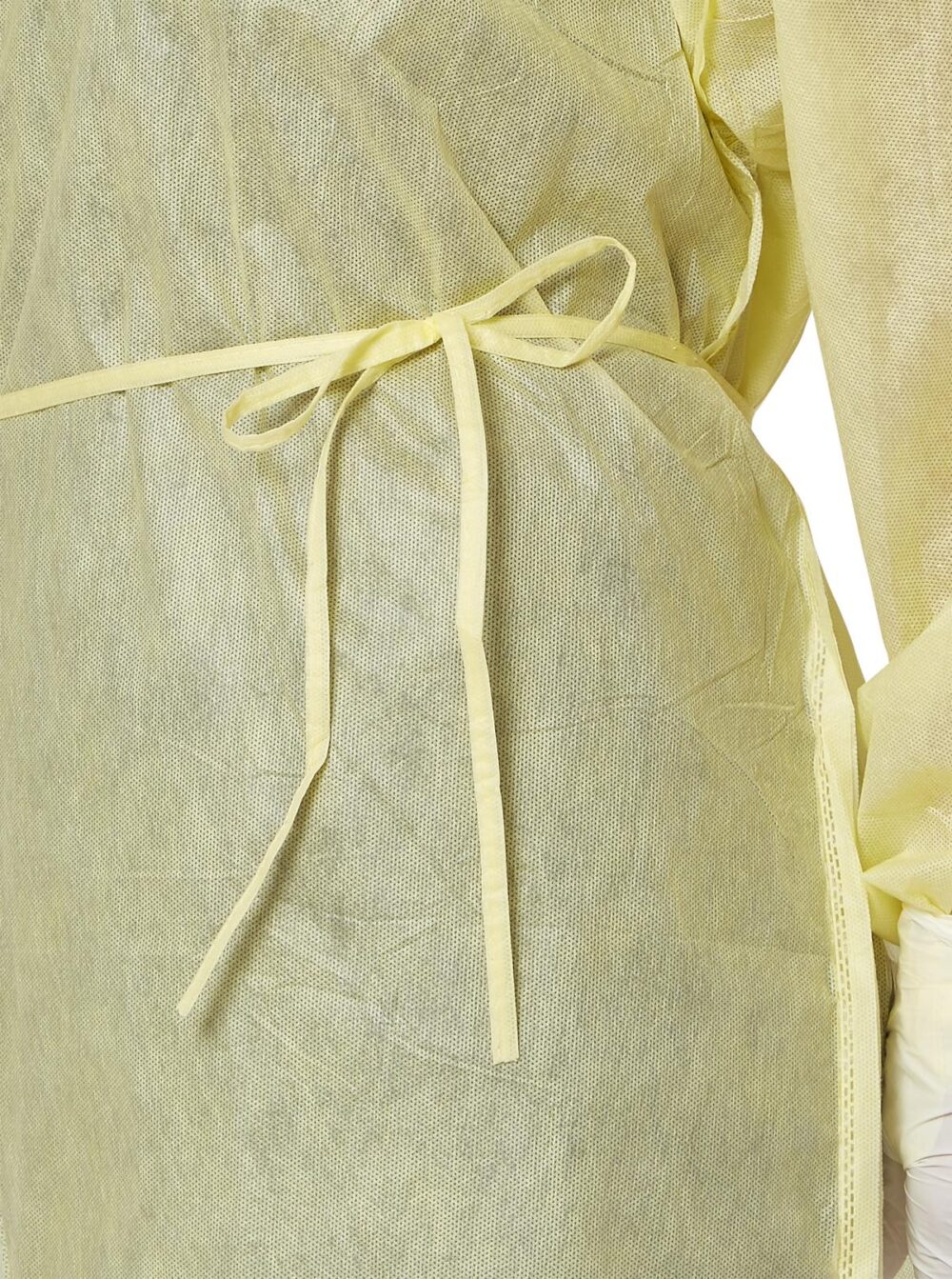 NON27SMS2 - Medium-Weight Cover Gown W/ Side & Neck Ties - Image 2