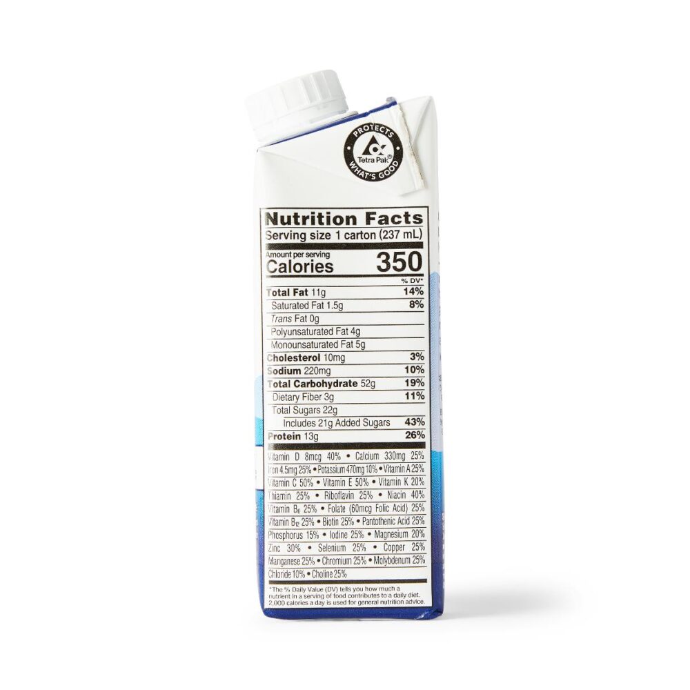 Ensure Plus Therapeutic Nutrition Shake, Milk Chocolate, 8 fl. oz. Reclosable Carton - Image 5
