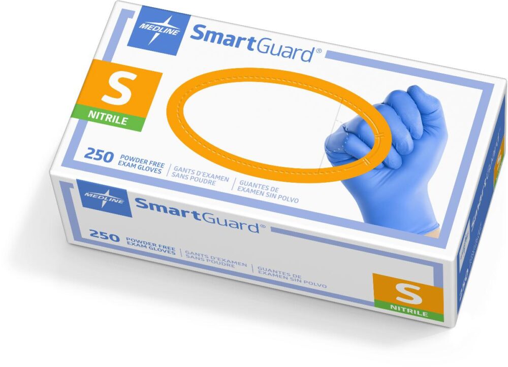 SmartGuard Powder-Free Nitrile Exam Gloves