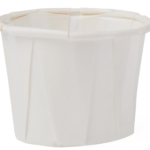 Disposable Paper Souffle Cup, 3/4 oz., 5000/CS