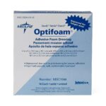 Optifoam Adhesive Foam Wound Dressings, 4" x 4" 100/CS