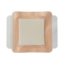 Optifoam Adhesive Foam Wound Dressings, 4" x 4" 100/CS - Image 3